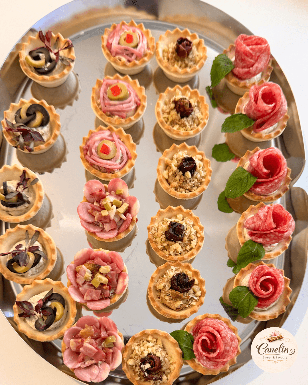 Dried Tomato Tartlet by Canelin Sweet & Savoury